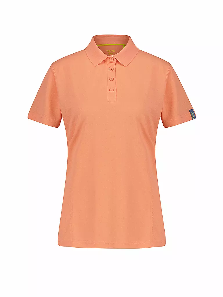 MERU | Damen Poloshirt Bristol | Koralle