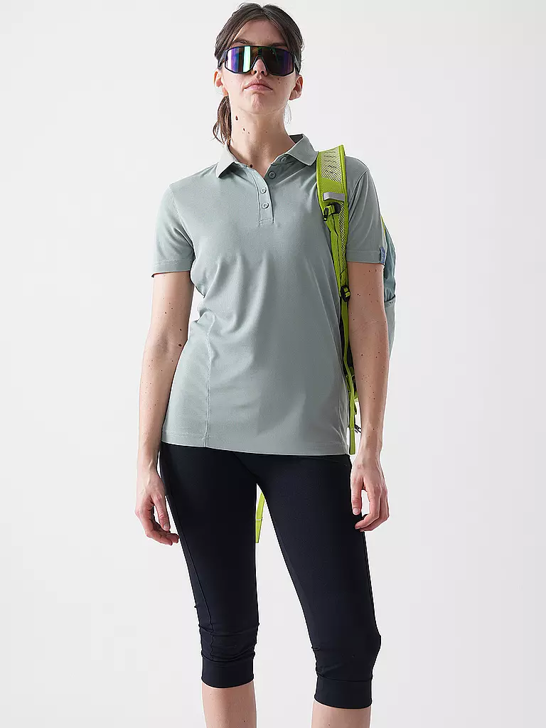MERU | Damen Poloshirt Bristol | dunkelgrün