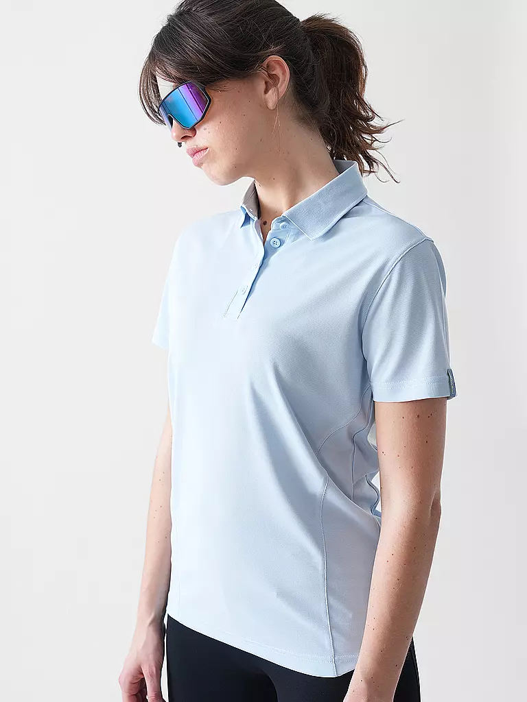 MERU | Damen Poloshirt Bristol | hellblau