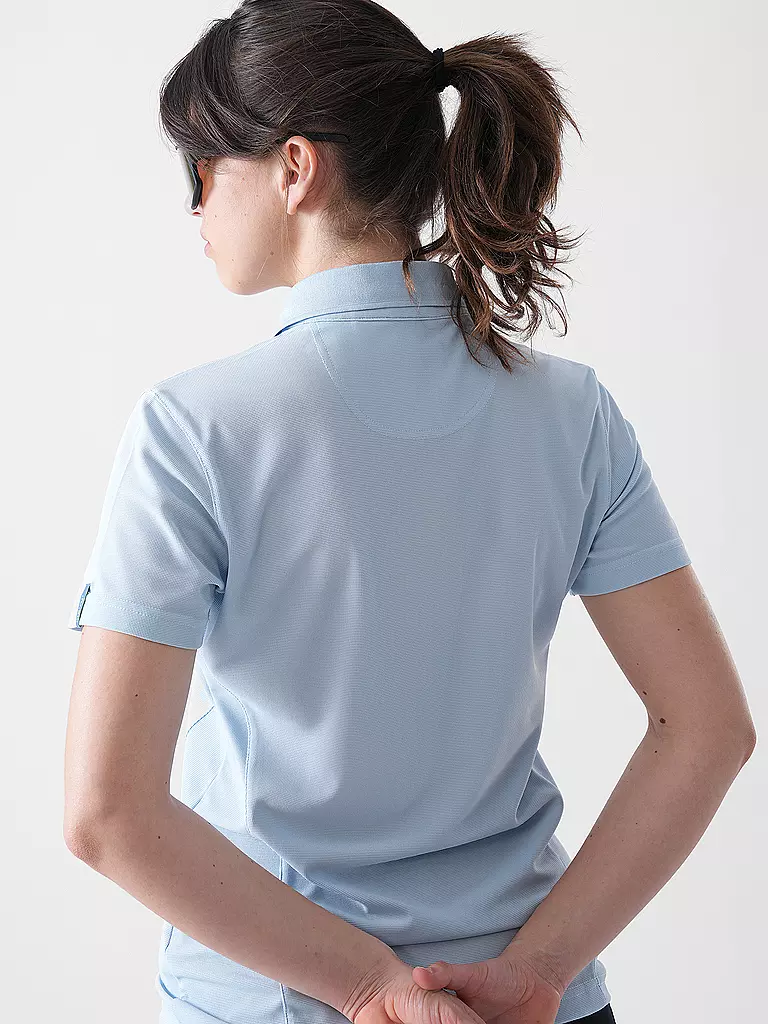 MERU | Damen Poloshirt Bristol | hellblau