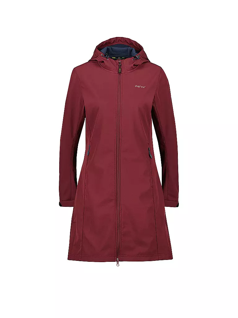 MERU | Damen Softshellmantel Brest | rot