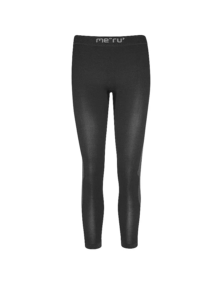 MERU | Damen Unterzieh Hose Atka Black/Grey | schwarz