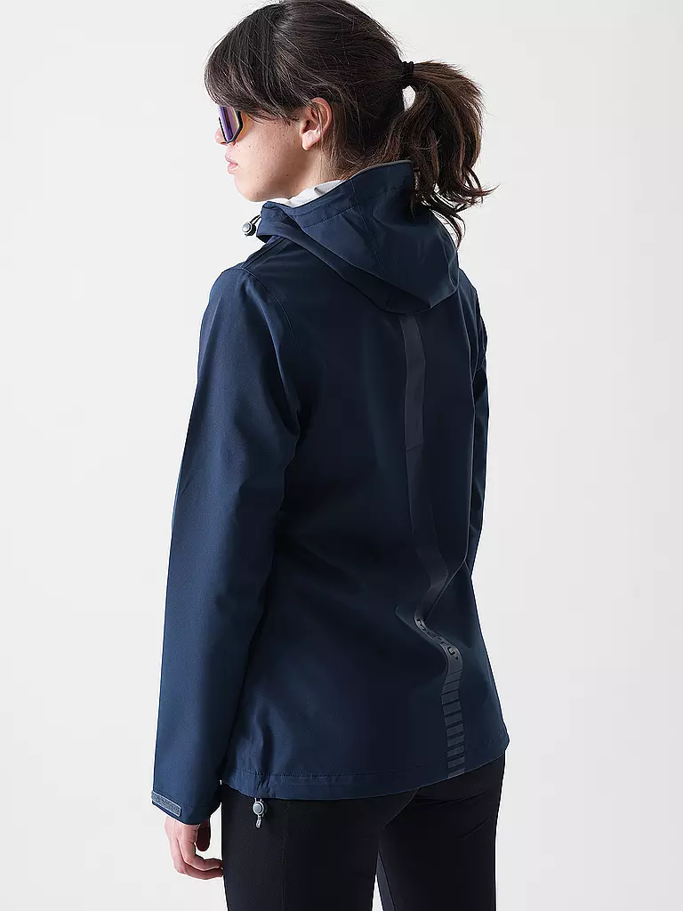 MERU | Damen Wanderjacke Amarante 3L Hoodie | hellblau