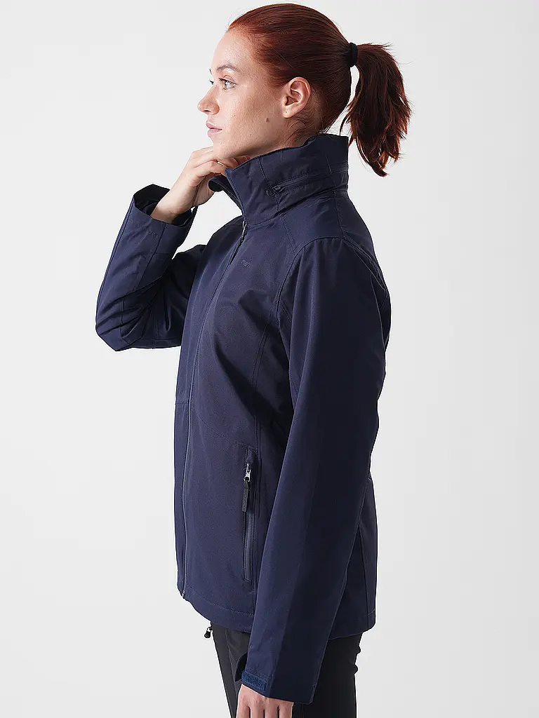 MERU | Damen Wanderjacke Bedford 2in1 Hoodie | dunkelblau