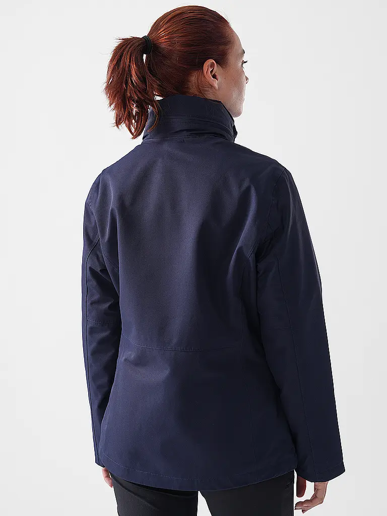 MERU | Damen Wanderjacke Bedford 2in1 Hoodie | dunkelblau