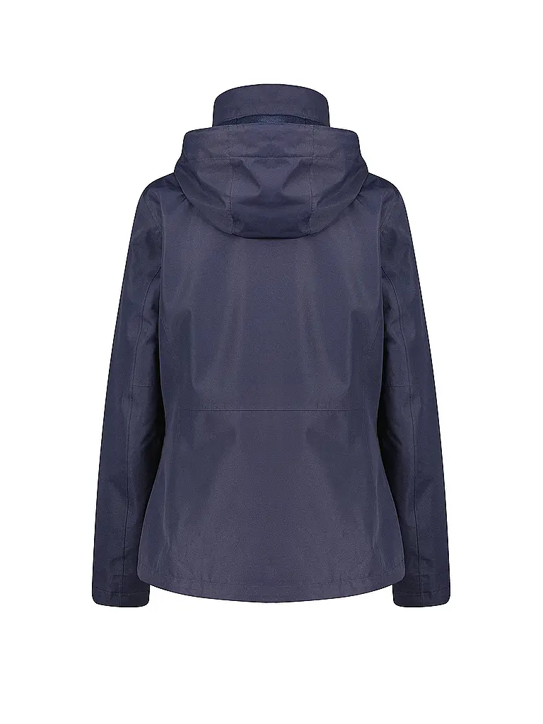 MERU | Damen Wanderjacke Bedford 2in1 Hoodie | dunkelblau