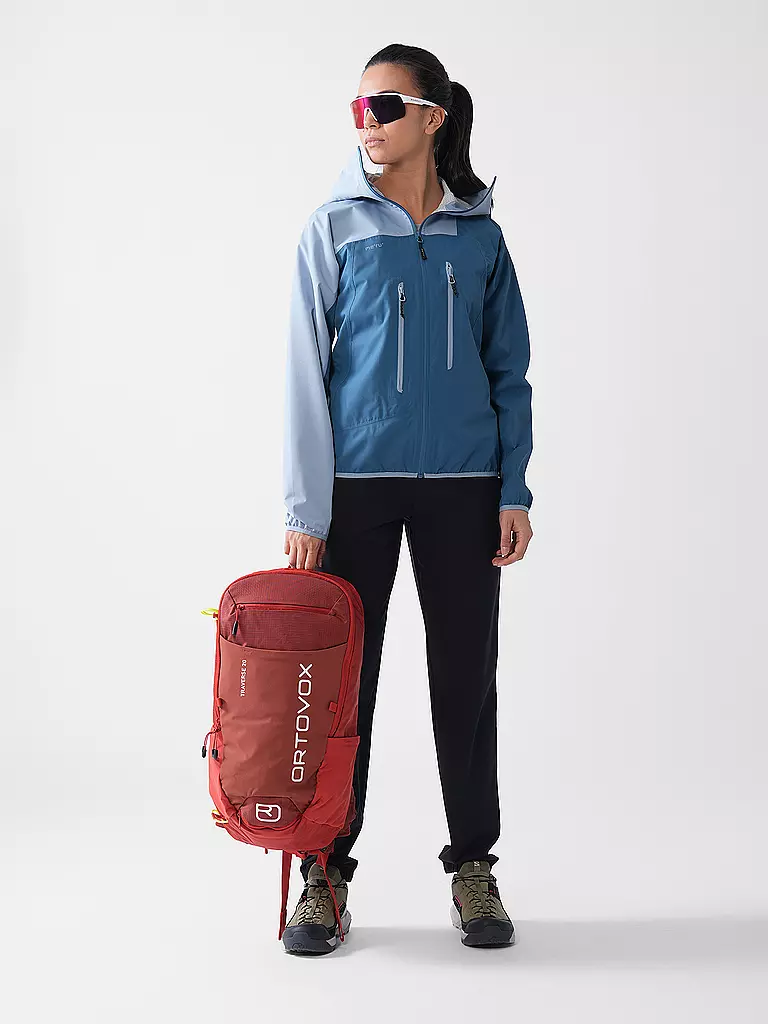MERU | Damen Wanderjacke Laredo 2.5L Hoodie | hellblau