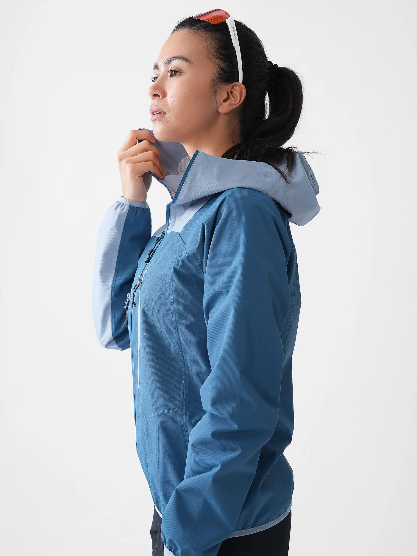 MERU | Damen Wanderjacke Laredo 2.5L Hoodie | hellblau