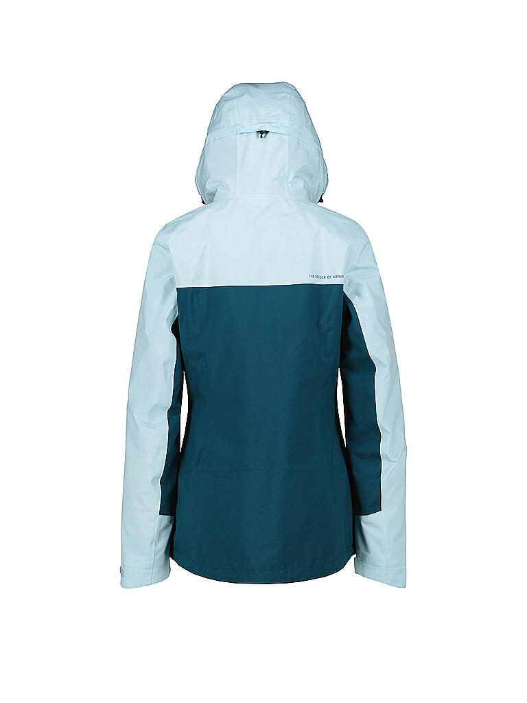 MERU | Damen Wanderjacke Wasilla 3in1 Hoodie | petrol