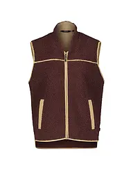 MERU | Damen Weste Herlev Teddyfleece | braun