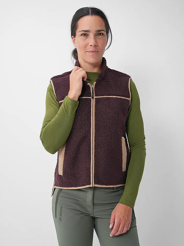 MERU | Damen Weste Herlev Teddyfleece | 