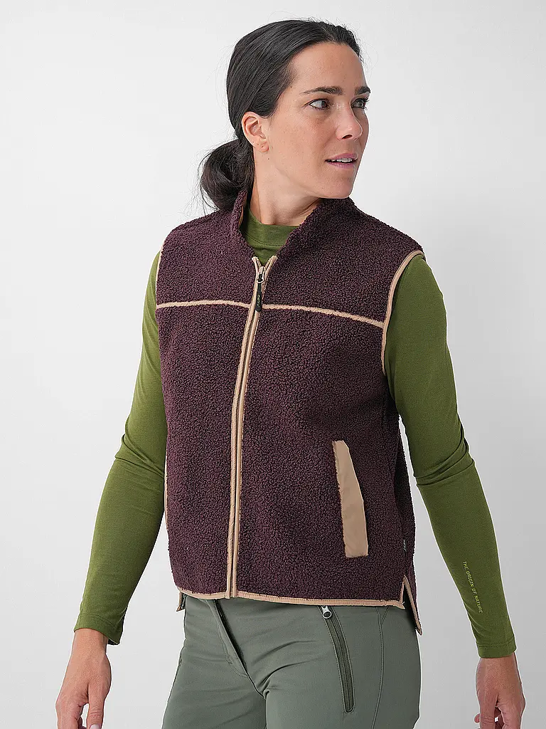 MERU | Damen Weste Herlev Teddyfleece | 