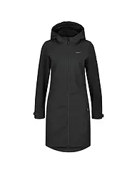 MERU | Damen Winter Softshellmantel Touloluse Hoodie | schwarz