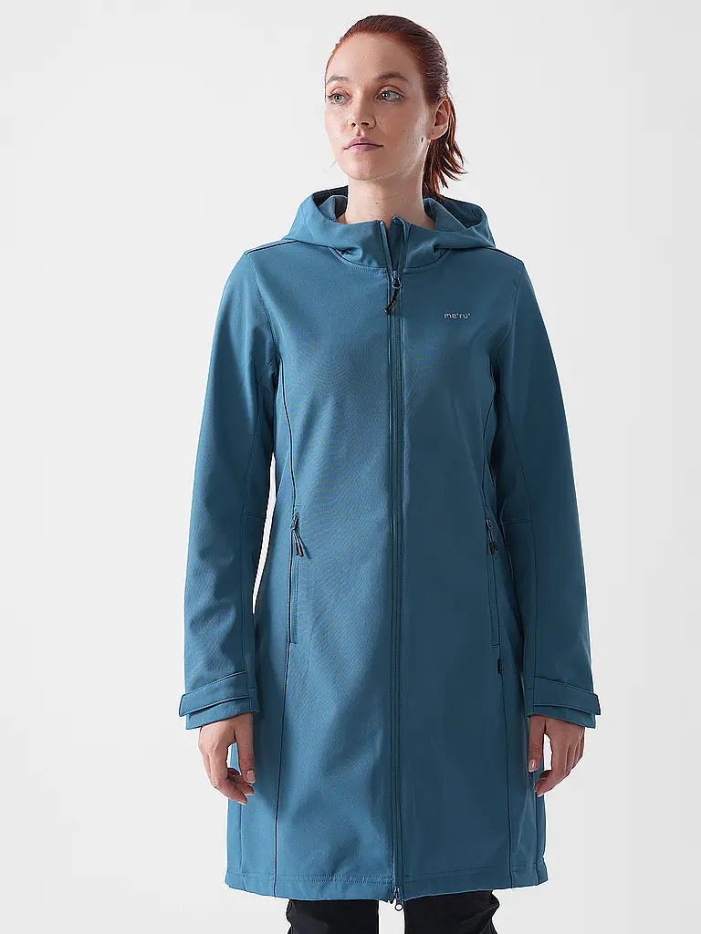 MERU | Damen Winter Softshellmantel Touloluse Hoodie | 
