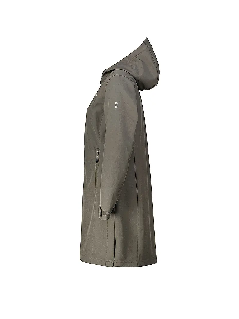 MERU | Damen Winter Softshellmanten Touloluse Hoodie | 
