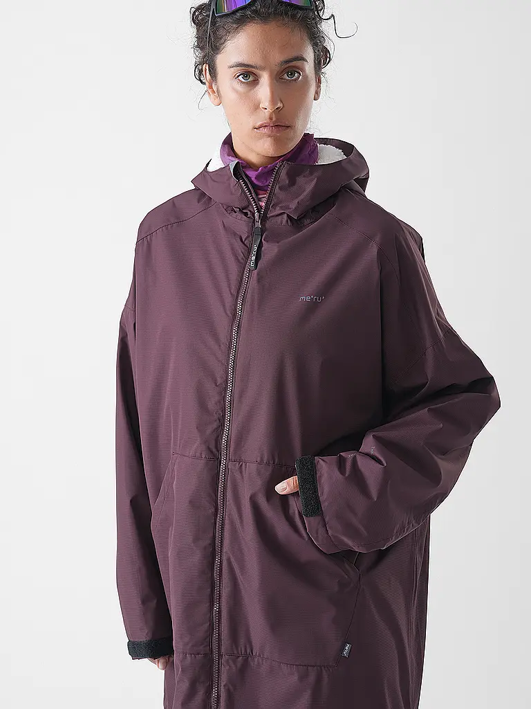 MERU | Damen Wintermantel Aalborg Loos Packable Hoodie | 