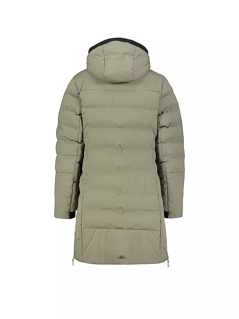 MERU | Damen Wintermantel Esbjerg Hoodie | beige