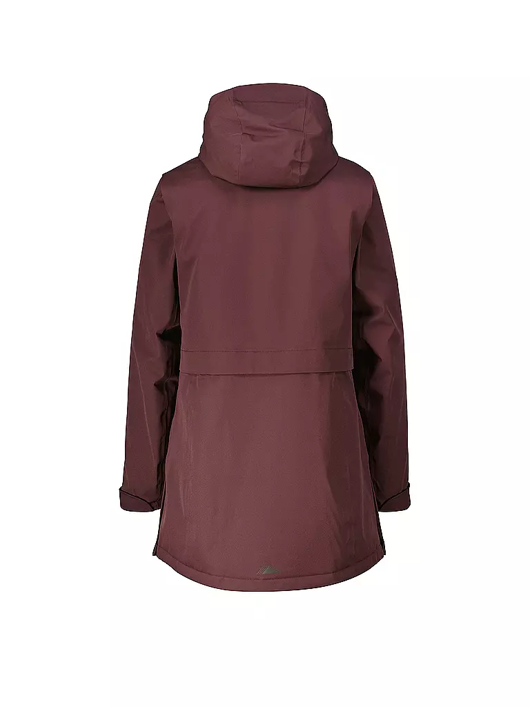 MERU | Damen Wintermantel Nora Hoodie | petrol