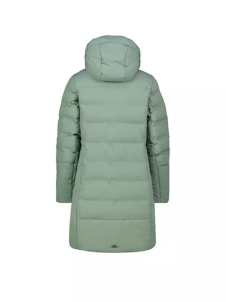 MERU | Damen Wintermantel Uddevalla Hoodie | olive