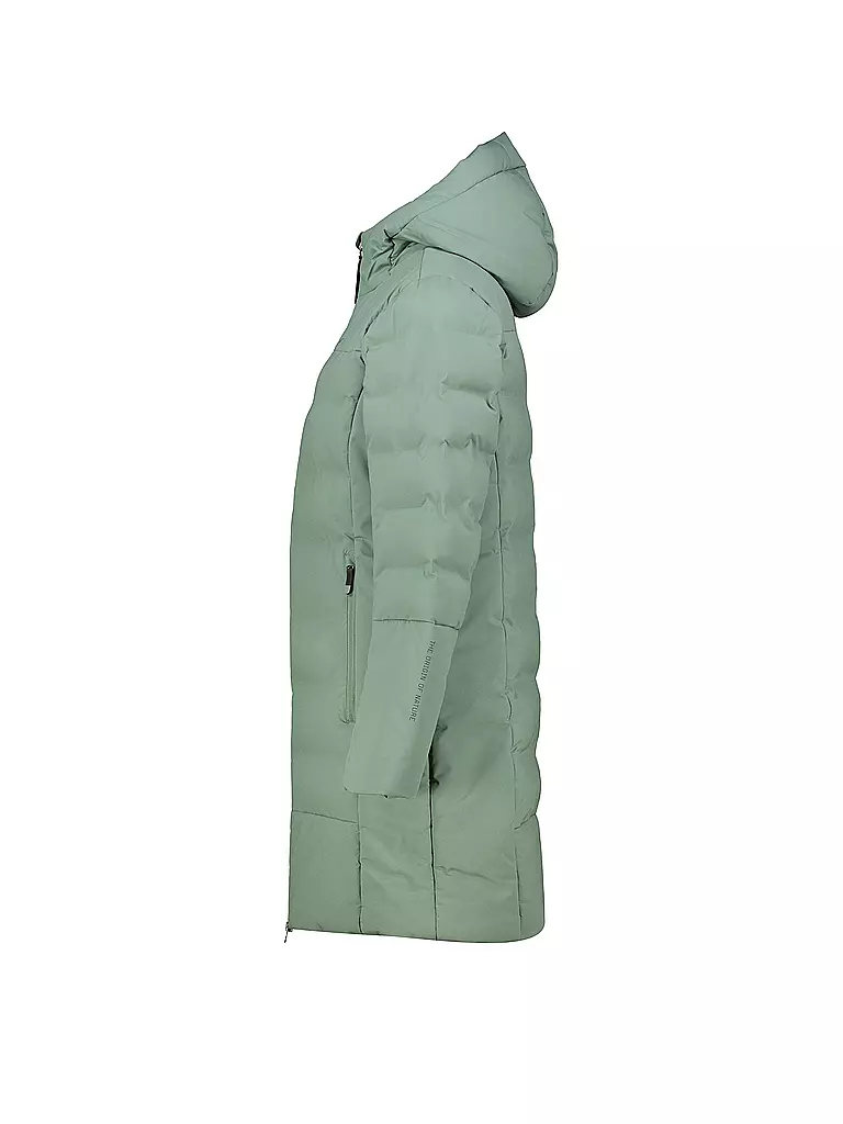 MERU | Damen Wintermantel Uddevalla Hoodie | olive