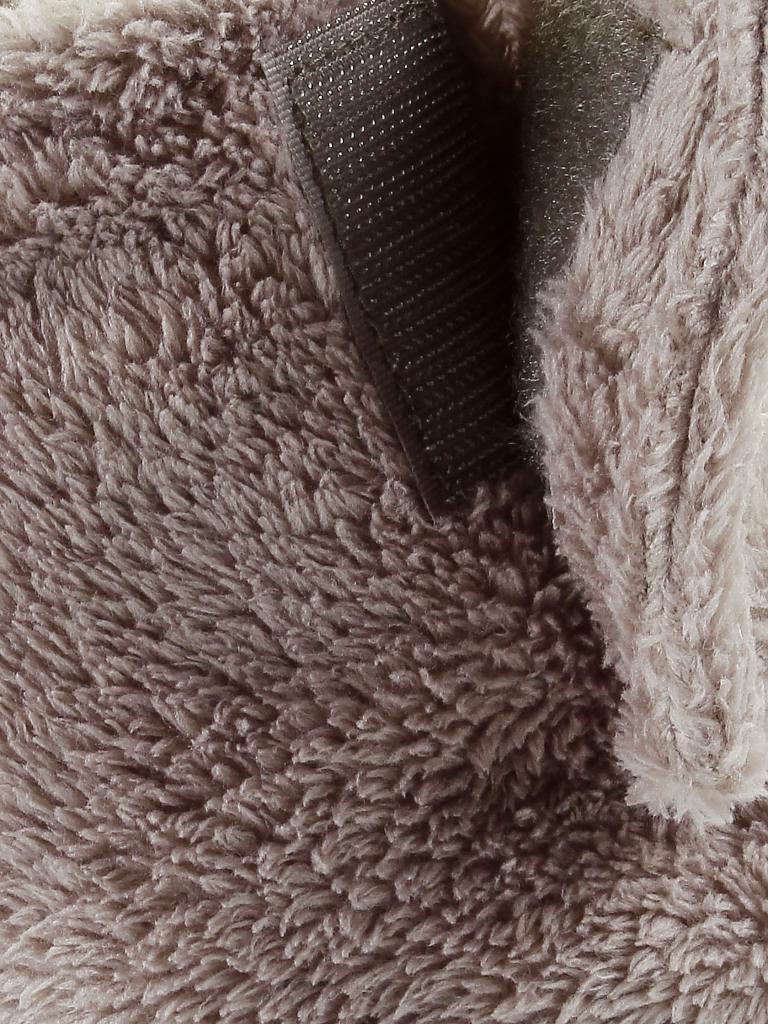 MERU | Hüttenschuh Slipper Fleece Bever | 