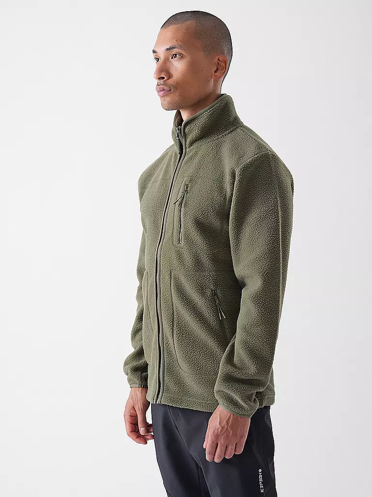 MERU | Herren Fleecejacke Boigny Sherpafleece | kupfer
