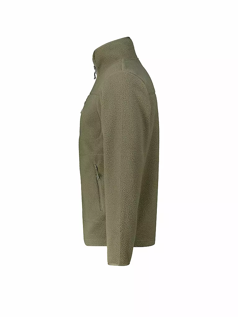 MERU | Herren Fleecejacke Boigny Sherpafleece | kupfer