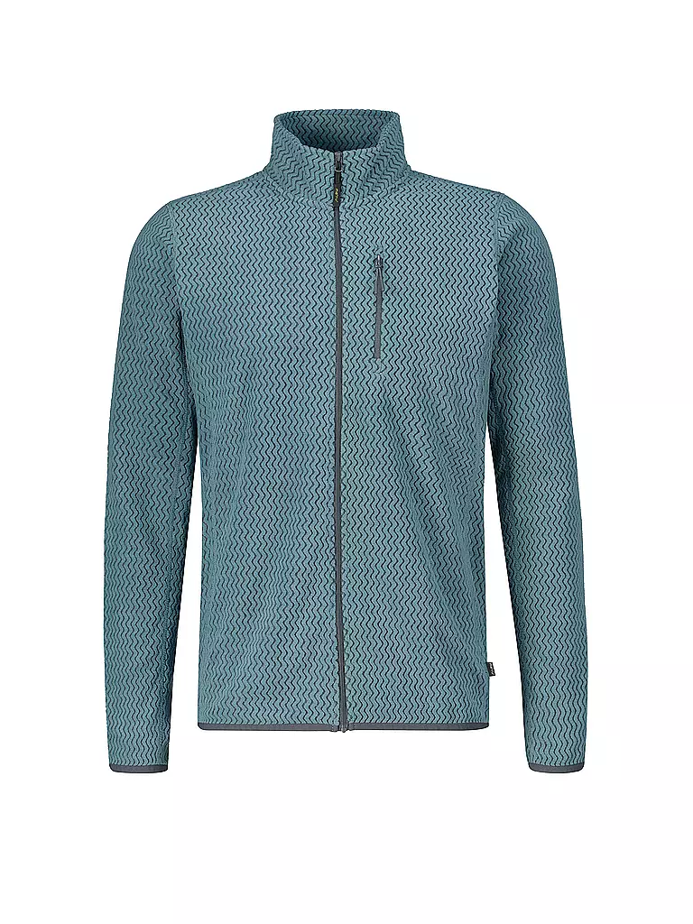 MERU | Herren Fleecejacke Calais Hoodie | petrol