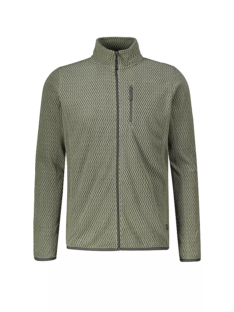 MERU | Herren Fleecejacke Calais Hoodie | olive