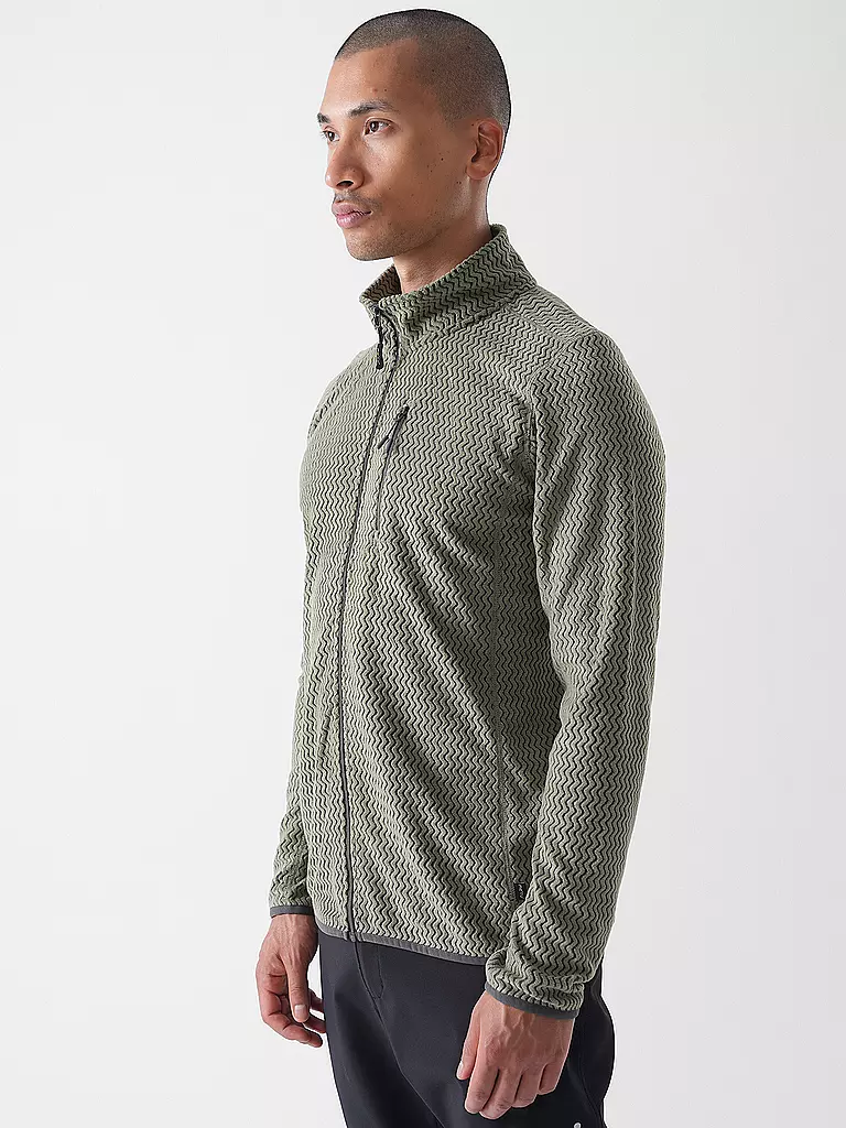 MERU | Herren Fleecejacke Calais Hoodie | petrol