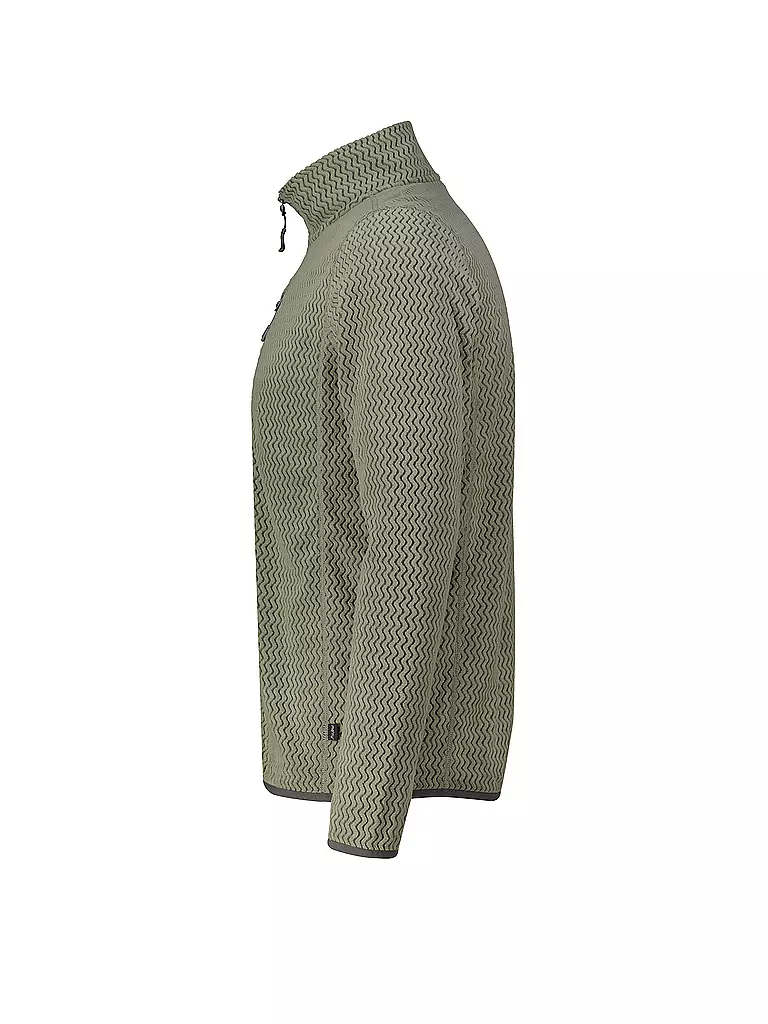 MERU | Herren Fleecejacke Calais Hoodie | petrol