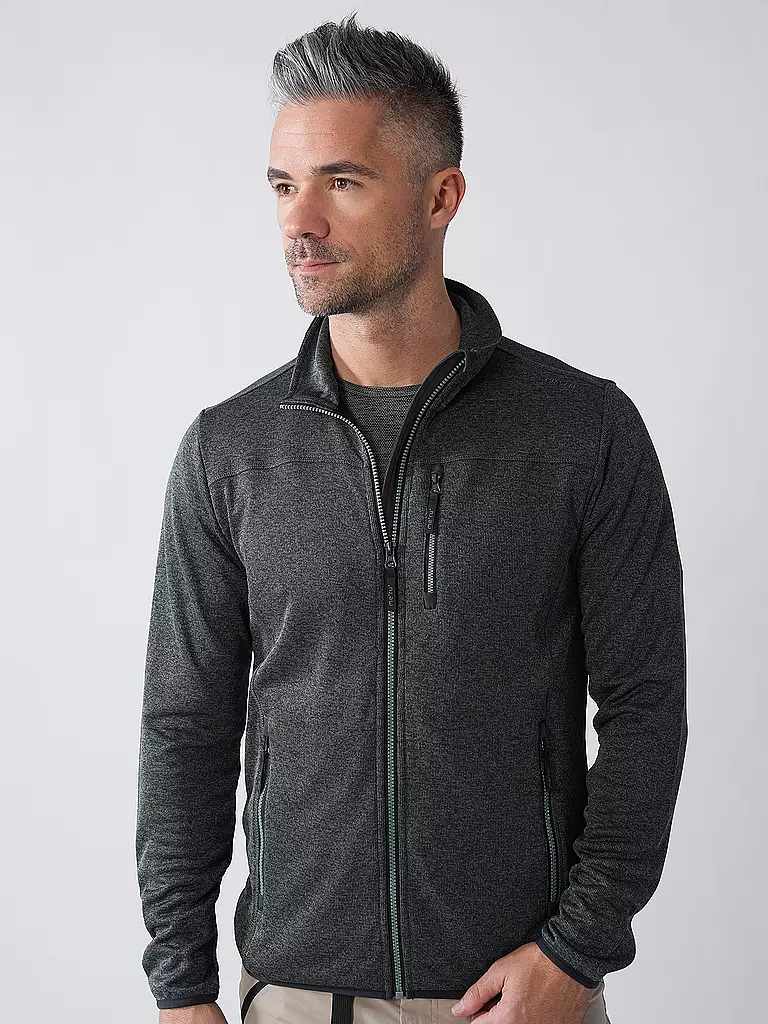 MERU | Herren Fleecejacke Cusco | dunkelblau