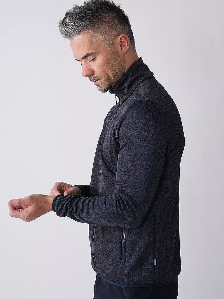 MERU | Herren Fleecejacke Cusco | dunkelgrün
