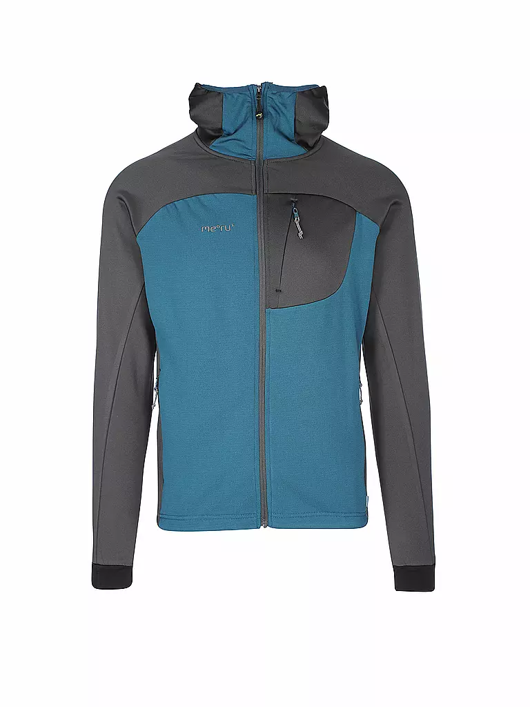 MERU | Herren Fleecejacke Edendale Waffel | petrol