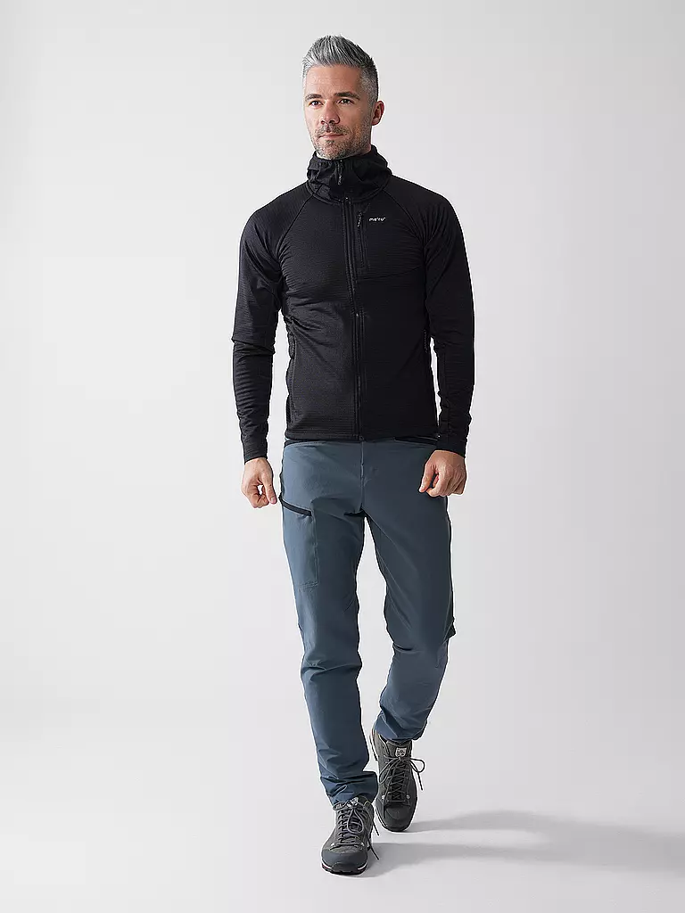 MERU | Herren Fleecejacke Highfields Hoodie | schwarz