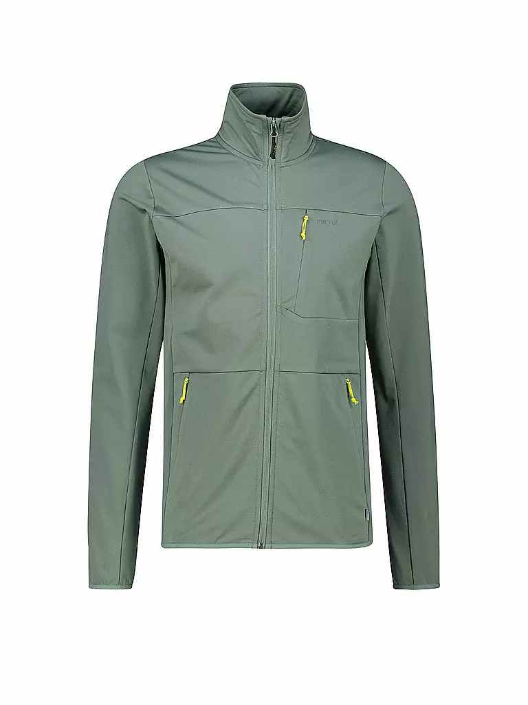 MERU | Herren Fleecejacke Rebordosa | dunkelgrün