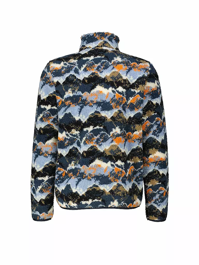 MERU | Herren Fleecejacke Rennes Teddyfleece | hellblau