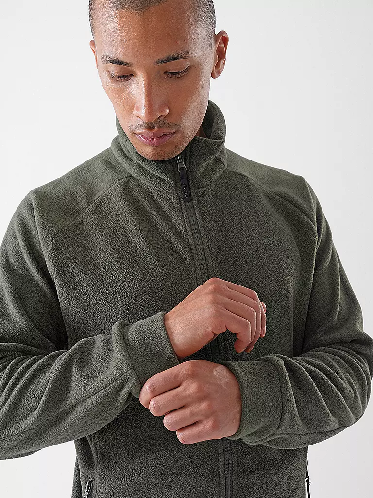MERU | Herren Fleecejacke Smethwick | dunkelrot