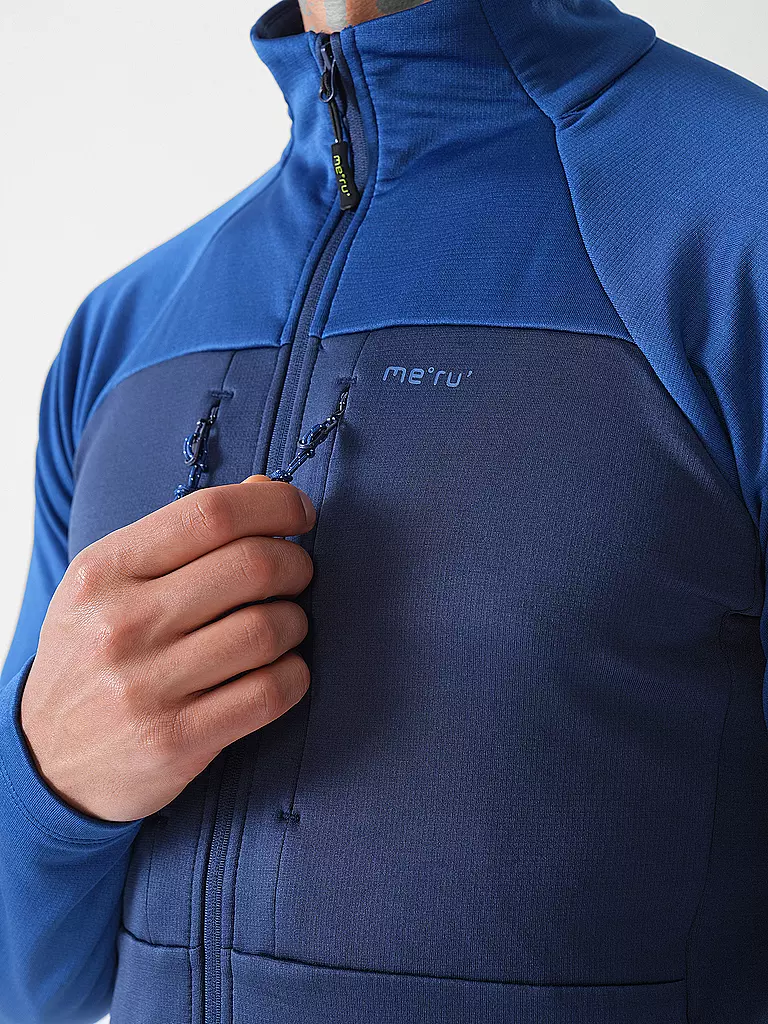 MERU | Herren Fleecejacke Tyonek | dunkelblau