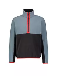 MERU | Herren Fleecepullover mit Zip | grau