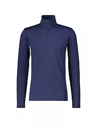 MERU | Herren Funktions Zipshirt Langesund | dunkelblau