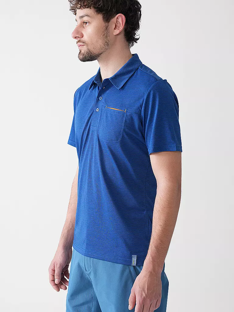 MERU | Herren Funktionspolo Rundu | dunkelblau