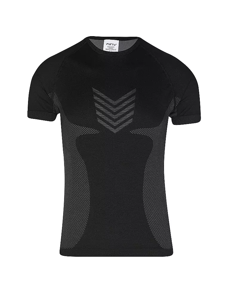 MERU | Herren Funktionsshirt Anvik  | schwarz
