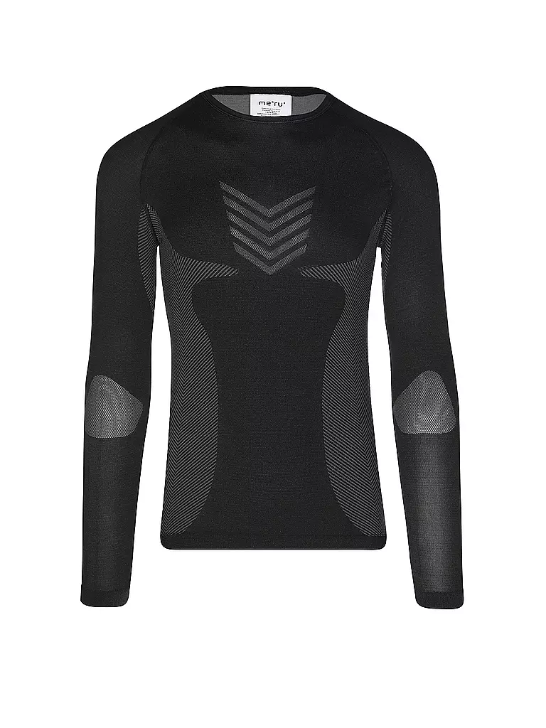MERU | Herren Funktionsshirt Anvik  | schwarz