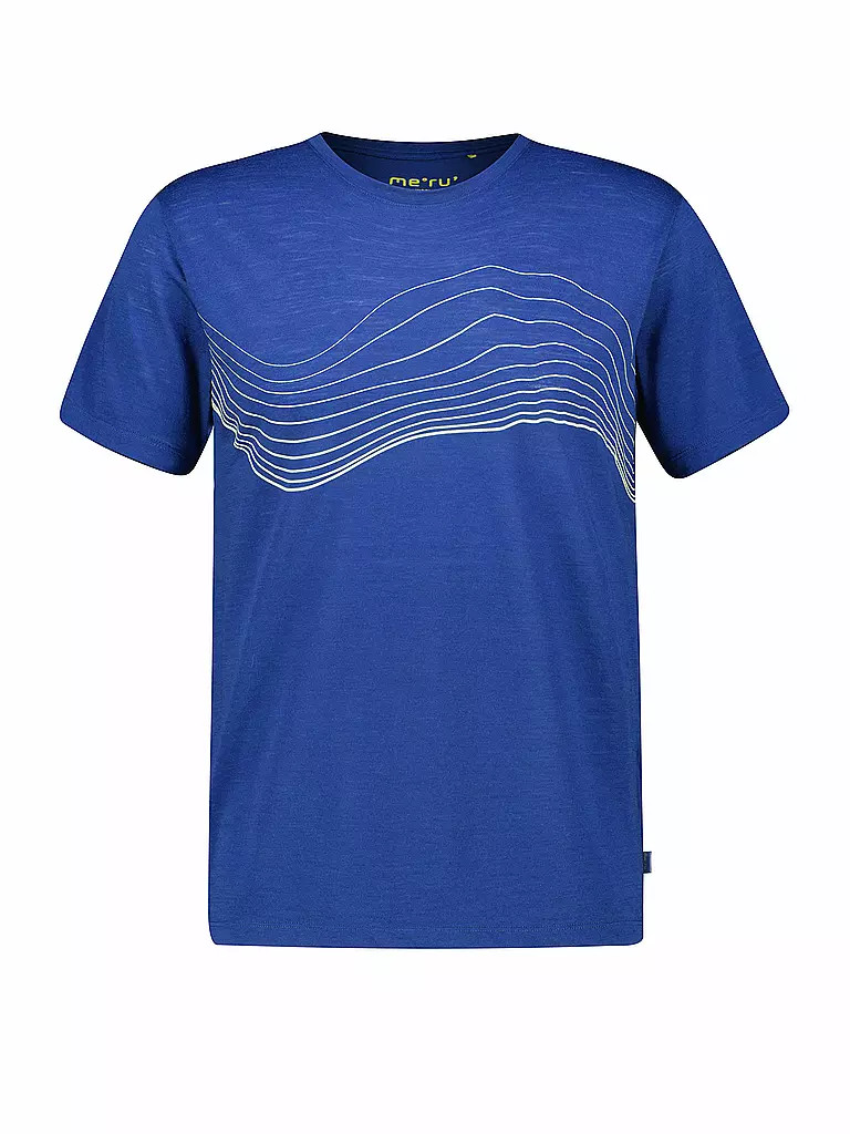 MERU | Herren Funktionsshirt Bustos Merino | dunkelblau