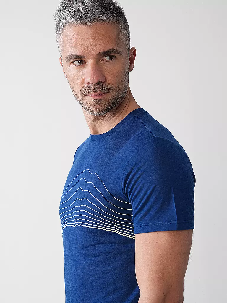 MERU | Herren Funktionsshirt Bustos Merino | dunkelblau