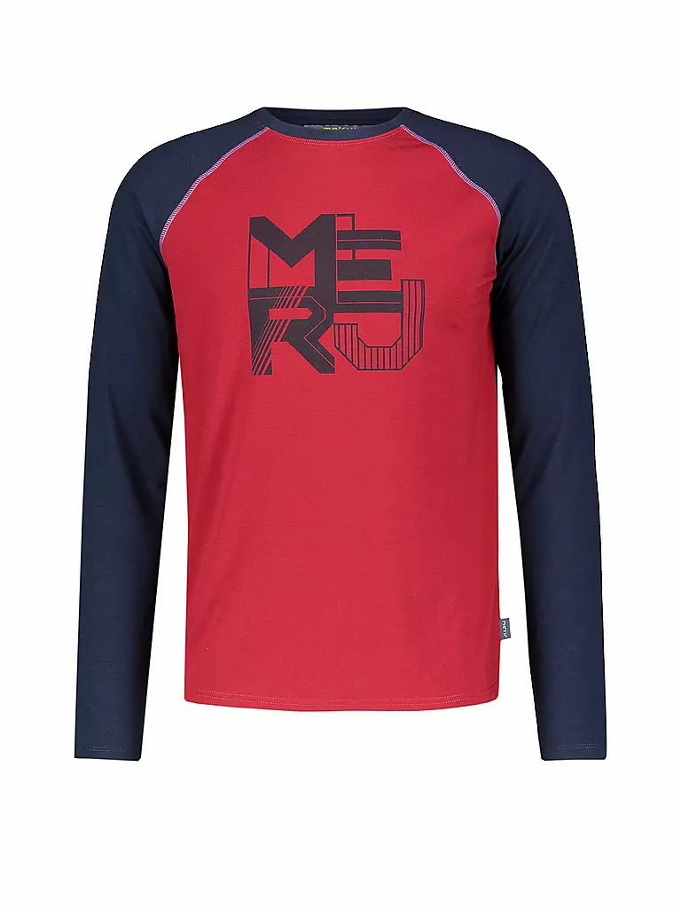 Meru Herren Longsleeve - Atmungsaktiv Mit Recycelten Materialien