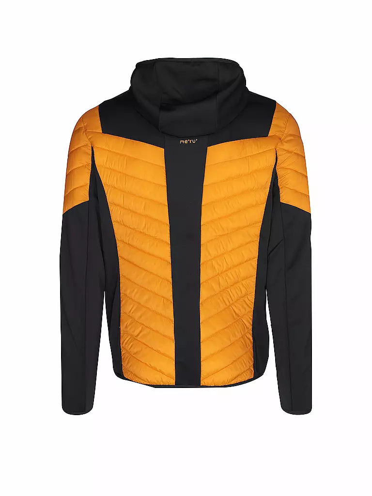 MERU | Herren Hybridjacke Reading Hoodie | orange