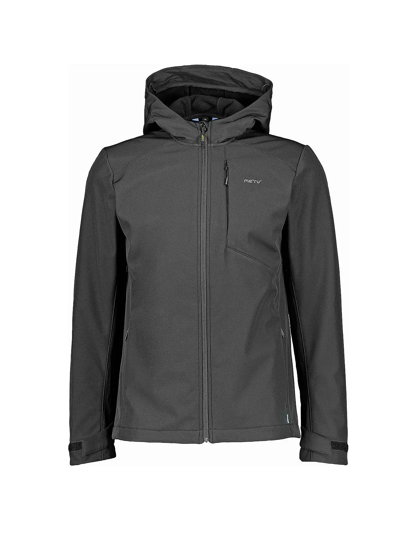 MERU | Herren Softshell Jacke Toulouse Hoodie | schwarz
