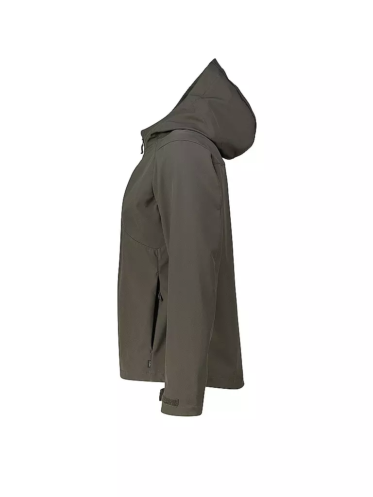 MERU | Herren Softshell Jacke Toulouse Hoodie | grau